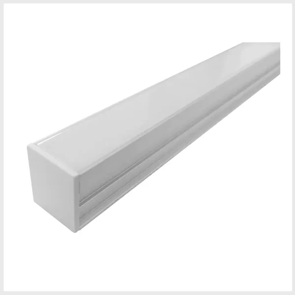 ILUPA2216KIT, ILUPA2216NKIT Kit de perfil para tira extraplana de led, sin ceja, perfil de aluminio de 3 m