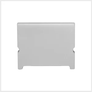 ENDCAP1612 Kit de 2 tapas laterales para perfil de aluminio PA1612 de plástico 