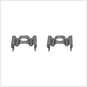 GRAPA2213 Kit de 2 tapas laterales para perfil de aluminio PA2213 de metal